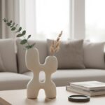 Decor Abstract DBL top vase