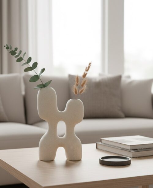 Decor Abstract DBL top vase - Image 1