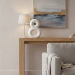 Decor Vase Ceramic Double Donut