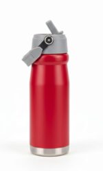 ST/STEEL VACUUM PORTABLE w/STRAW BOTTLE - 650ML - Image 3