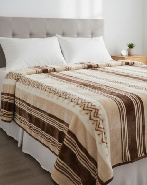 Rainbow- Warm Double Blanket Double - Image 4