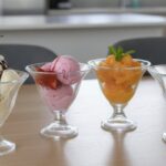 Jian Li Glassware 4pc Glass Ice Cream Bowls