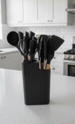 SILICON ROTATING UTENSIL SET - 18PC - Image 2