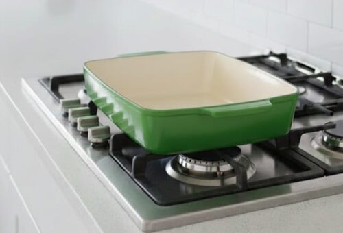 CAST IRON BAKING TRAY - 33 X 23CM - Image 5