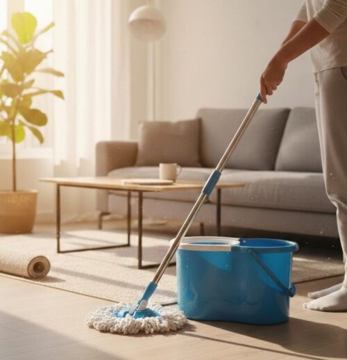 FLOOR SPIN MOP- 360°