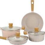 NON STICK COOKWARE POT SET - 7PC MONGOLIA