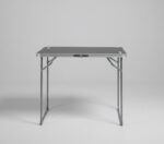 SINGLE CAMPING TABLE ST/STEEL 80X60