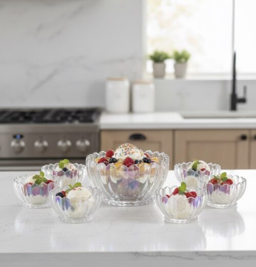 7 PIECE IONISED BOWL SET