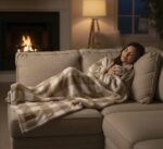 HORROCKSES SCOTTISH CHECK SHERPA THROW - 200X220