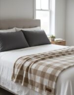 HORROCKSES SCOTTISH CHECK SHERPA THROW - 200X220 - Image 4