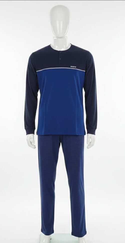 OAOA MNS 2PC PJ SET L/S TOP W/ LONG PANTS - Image 6