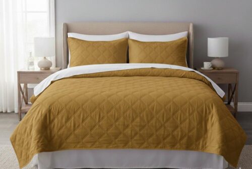 CARDUCCI 3PC QUILTED BEDSPREAD - 240 X 240 - Image 3
