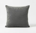 CARDUCCI PIPED VELVET PLAIN SCATTER CUSHION - 60X60 - Image 4