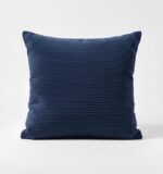 CARDUCCI PIPED VELVET PLAIN SCATTER CUSHION - 60X60 - Image 6
