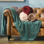 Pierre Cardin Luxury Embossed Flannel Throw (180x200cm)