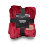 Pierre Cardin Luxury Embossed Flannel Throw (180x200cm) - Image 3