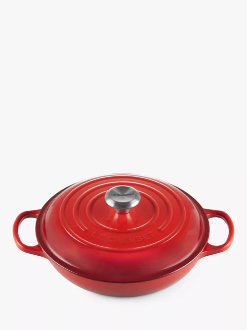 CAST IRON SHALLOW CASSEROLE - 26CM - Image 4