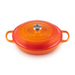 CAST IRON SHALLOW CASSEROLE - 26CM - Image 2