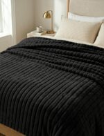 CARDUCCI RIBBED FUR BLANKET - 220X260 - Image 3