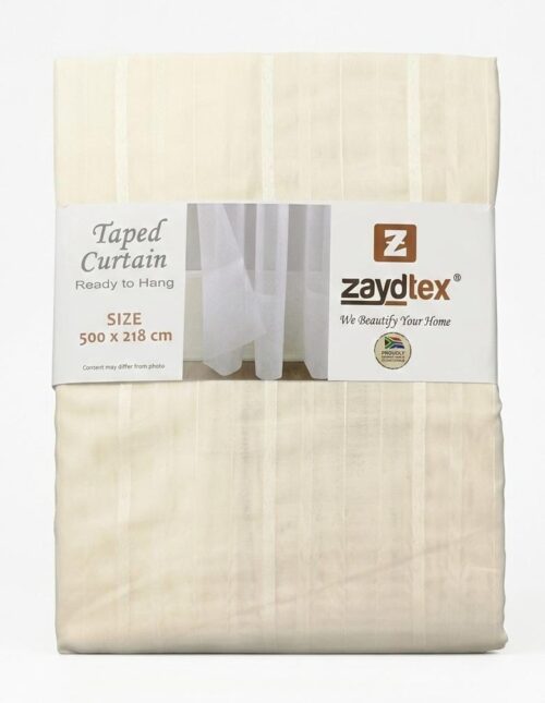 ZAYDTEX TAQBIR TAPED CURTAIN - 500 X 218 - Image 2