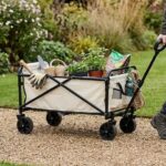 FOLDABLE OUTDOOR UTILITY TROLLEY WAGON/CART