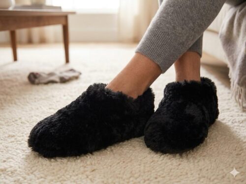 WhatsApp Image 2026-03-25 at 13.58.12 CALM X COZY LF SLIPPER BOOT ANKLE FLUFFY - Image 1