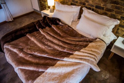 SESLI COLOURFULL 1PLY MINK BLANKET - QUEEN