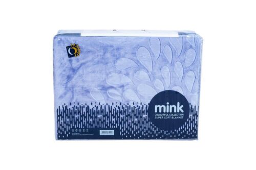 SESLI COLOURFULL 1PLY MINK BLANKET - QUEEN - Image 5