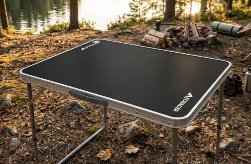 FORAGER ST/STEEL SINGLE CAMPING TABLE - 80 X 60CM