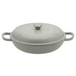 CAST IRON SHALLOW CASSEROLE - 26CM - Image 6