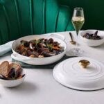 CAST IRON SHALLOW CASSEROLE - 26CM