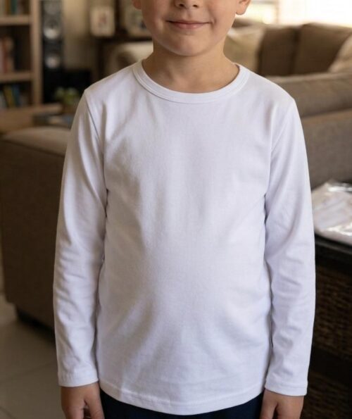 CATERA PRE BOYS L/S VEST - WHITE - Image 1