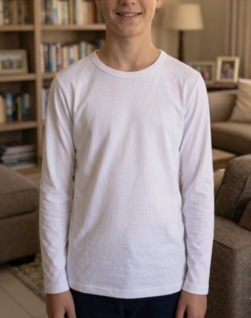 CATERA BOYS L/S VEST - WHITE