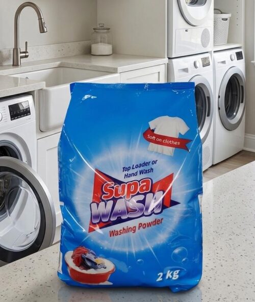 SUPA WASH WASHING POWDER - 2KG