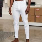 CATERA MENS LONG JOHN PANTS - WHITE