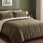 3 Piece Sherpa Comforter Set
