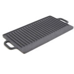 MINHAJ CAST IRON GRIDDLE- 51X24 CM