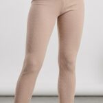 Cosy Ribbed Legging-Nude Pink