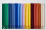 PLAIN PASHMINA SCARVES W/TASSEL - Image 2