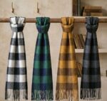 CHECK SCARF W/TASSEL DETAIL - Image 2