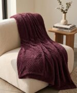 PIERRE CARDIN HONEY COMB FLANNEL THROW - 180 X 200 - Image 3