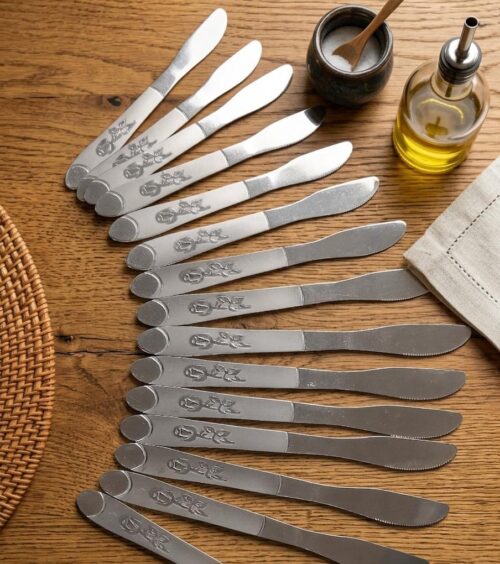 S/STEEL BUTTER KNIVES - 12PC - Image 1