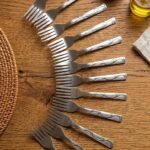 S/STEEL CAKE SMALL FORKS - 12PC