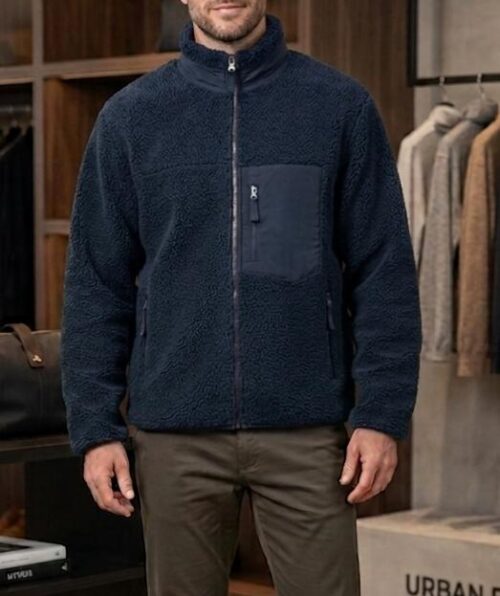 WhatsApp Image 2026-05-11 at 12.51.38 ADULTS SHERPA L/S JACKET FULL ZIP W/NYLON POCKET - Image 1