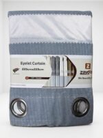 ZAYDTEX CECILE UNLINED EYELET CURTAIN - 225 X 225