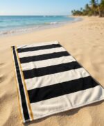 NORTEX STRIPED BEACH TOWEL - 90 X 155CM - Image 2