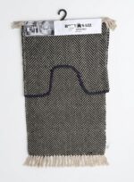HOME SAZZ 2PC COTTON BATHROOM MAT W/TASSELS - Image 3