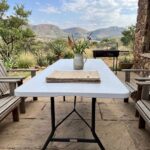 6 FT PLASTIC FOLDING TABLE - WHITE