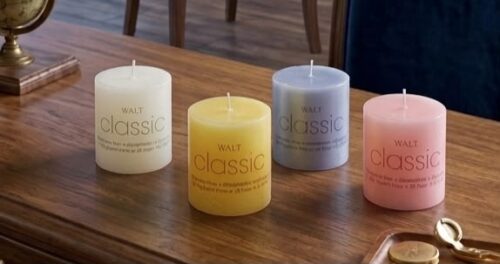 WALT CLASSIC FRAGRANCE FREE CANDLE - 5 X 5CM