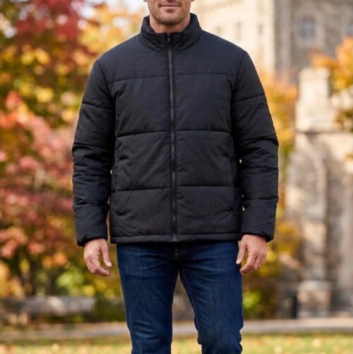 JACK OF SPADES MNS FULL ZIP L/S PUFFER JACKET
